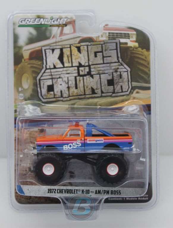 AM / PM Boss 1:64 1972 Chevrolet K-10 Kings of Crunch Monster Truck