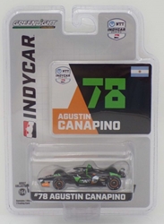 Agustin Canapino / Juncos Hollinger Racing #78 - NTT IndyCar Series 1:64 Scale IndyCar Diecast Agustin Canapino, 2024, 1:64, diecast, greenlight, indy