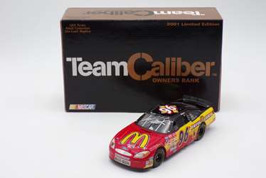 Andy Houston Autographed 2001 McDonalds 1:24 Team Caliber Owners Series Bank Andy Houston Autographed 2001 McDonalds 1:24 Team Caliber Owners Series Bank 