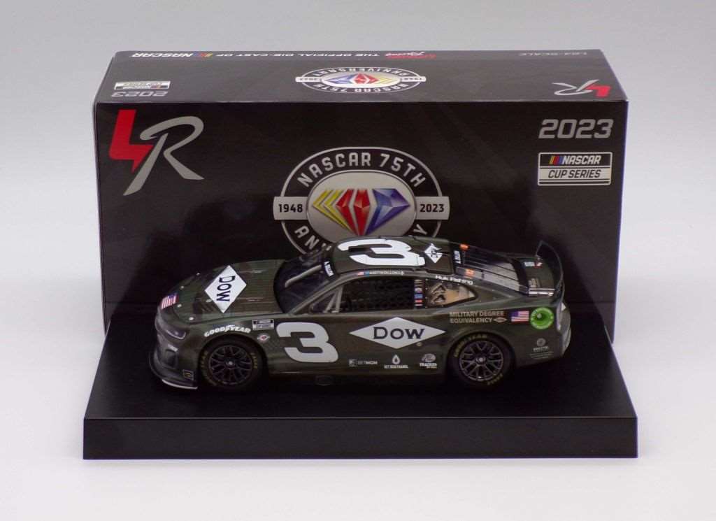 Austin Dillon 2023 Dow Salutes Veterans 1:24 Nascar Diecast