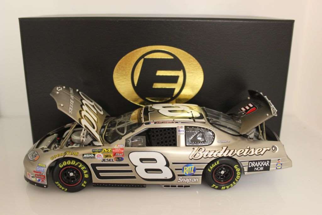 Autographed Dale Earnhardt Jr. 2003 Budweiser 1:24 Nascar Diecast Elite ...