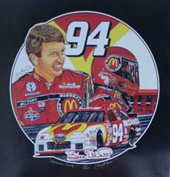 Bill Elliott 1996  "Winners Circle" Numbered Sam Bass 25"X 24" Print  Sam Bass, Bill Elliott, Thunderbat, Monster Energy Cup Series, Winston Cup, Print,  Bill Elliott 1996  "Winners Circle" Numbered Sam Bass 25"X 24" Print