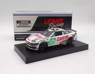 Brad Keselowski 2024 Castrol Throwback 1:24 Nascar Diecast - FOIL NUMBER DIECAST Brad Keselowski, Nascar Diecast, 2024 Nascar Diecast, 1:24 Scale Diecast