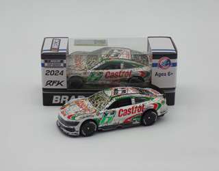 Brad Keselowski 2024 Castrol Throwback 5/12/24 Darlington Race Win 1:64 Nascar Diecast - FOIL NUMBER CAR Brad Keselowski, Nascar Diecast, 2024 Nascar Diecast, 1:64 Scale Diecast,