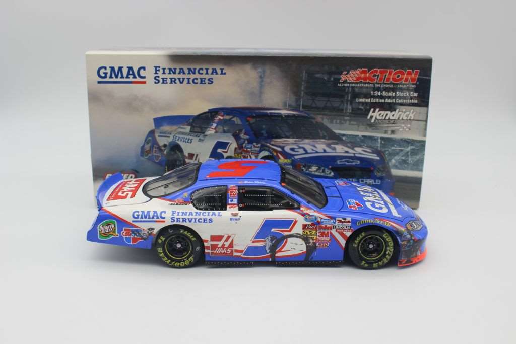 New Auto 2003 AUTOGRAPHED BRIAN VICKERS #5 GMAC INDY WIN RACED VERSION 1:24 2024