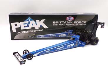 Brittany Force 2024 Peak Top Fuel Dragster 1:24 NHRA Diecast Brittany Force, NHRA Diecast, Funny Car