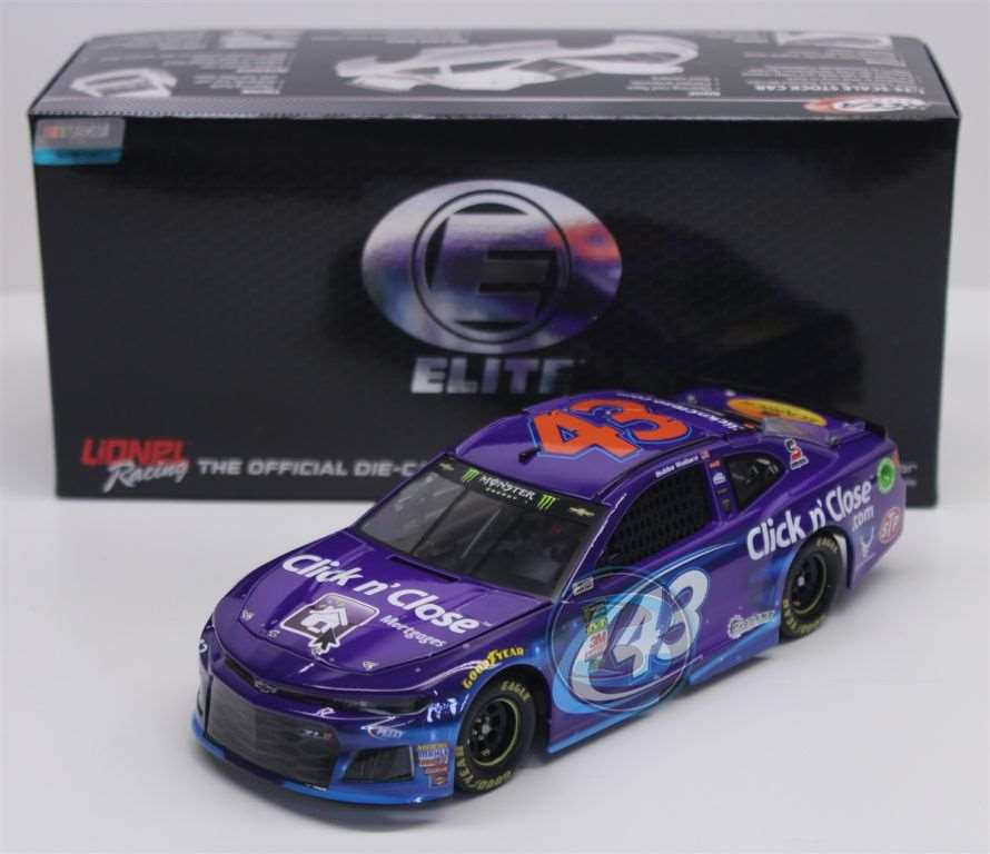 Bubba Wallace 2018 Click N' Close 1:24 Elite Nascar Diecast