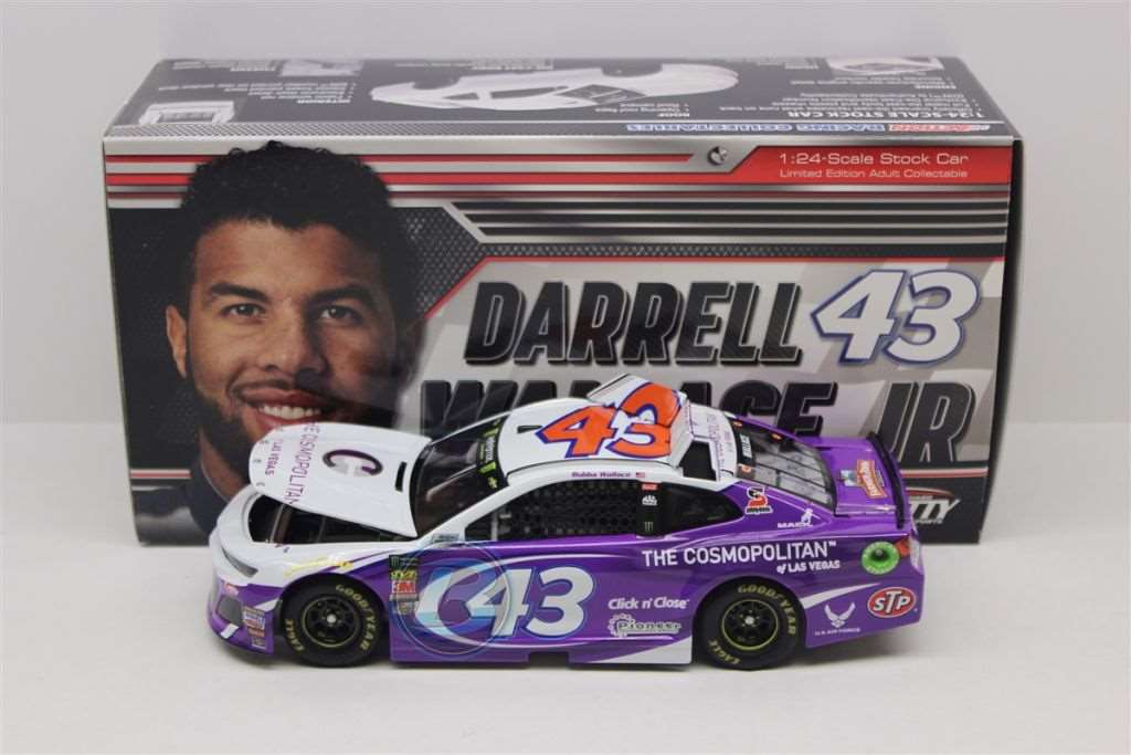 Bubba Wallace 2018 The Cosmopolitan of Las Vegas 1 24 Nascar Diecast