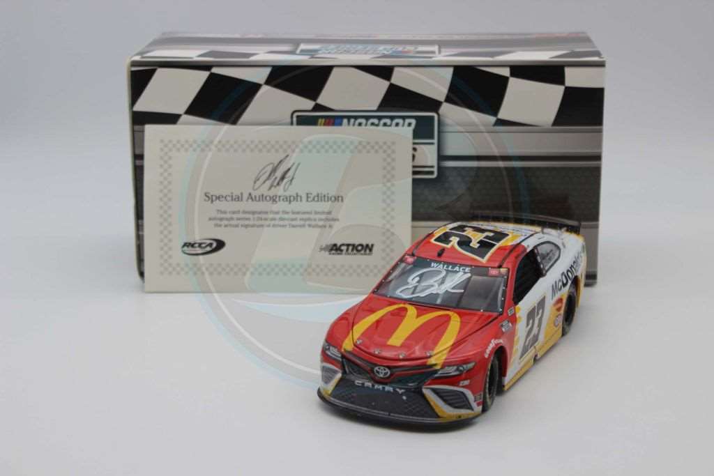 Darrell Bubba Wallace 1/24 McDonald's Autographed edition nascar deals limited