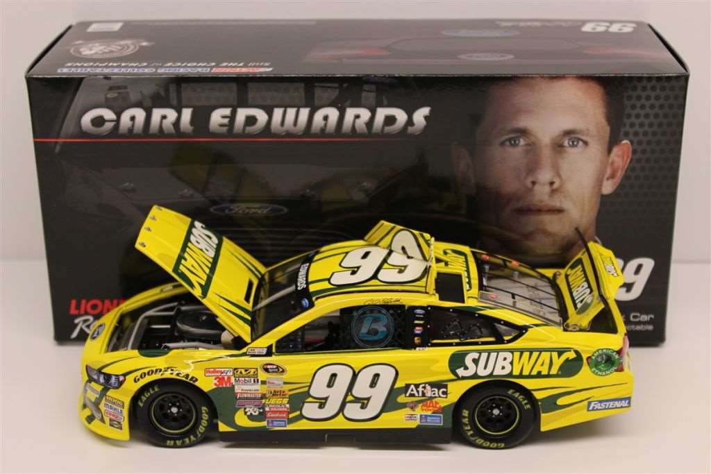 carl edwards subway diecast