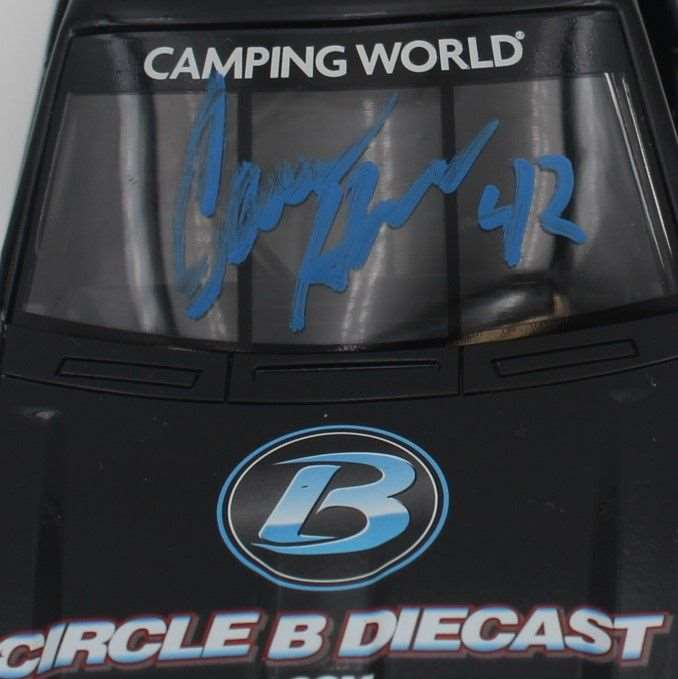 Carson Hocevar Autographed 2021 Plan B Sales 1:24 NASCAR Diecast