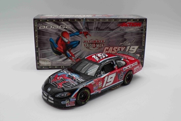 Casey Atwood Autographed 2001 Dodge / Spider Man 1:24 Nascar Diecast Casey Atwood Autographed 2001 Dodge / Spider Man 1:24 Nascar Diecast