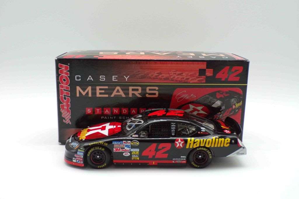 Casey Mears Autographed 2006 Havoline 1:24 Nascar Diecast