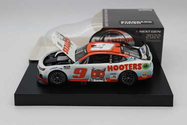 Chase Elliott 2022 Hooters 1:24 Elite Nascar Diecast Chase Elliott, Nascar Diecast, 2022 Nascar Diecast, 1:24 Scale Diecast, pre order diecast, Elite