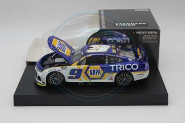 Chase Elliott 2022 NAPA / TRICO 1:24 Elite Nascar Diecast Chase Elliott, Nascar Diecast, 2022 Nascar Diecast, 1:24 Scale Diecast, pre order diecast, Elite