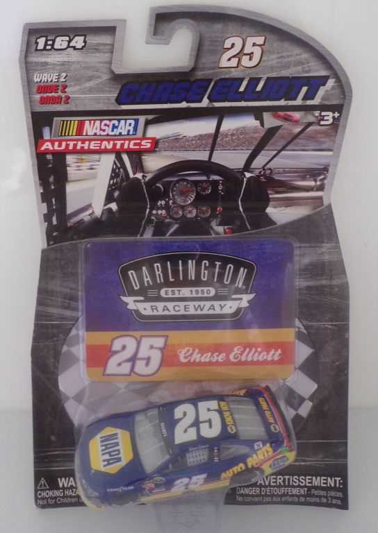 Chase Elliott 25 NAPA 1 64 Nascar Authentics Diecast