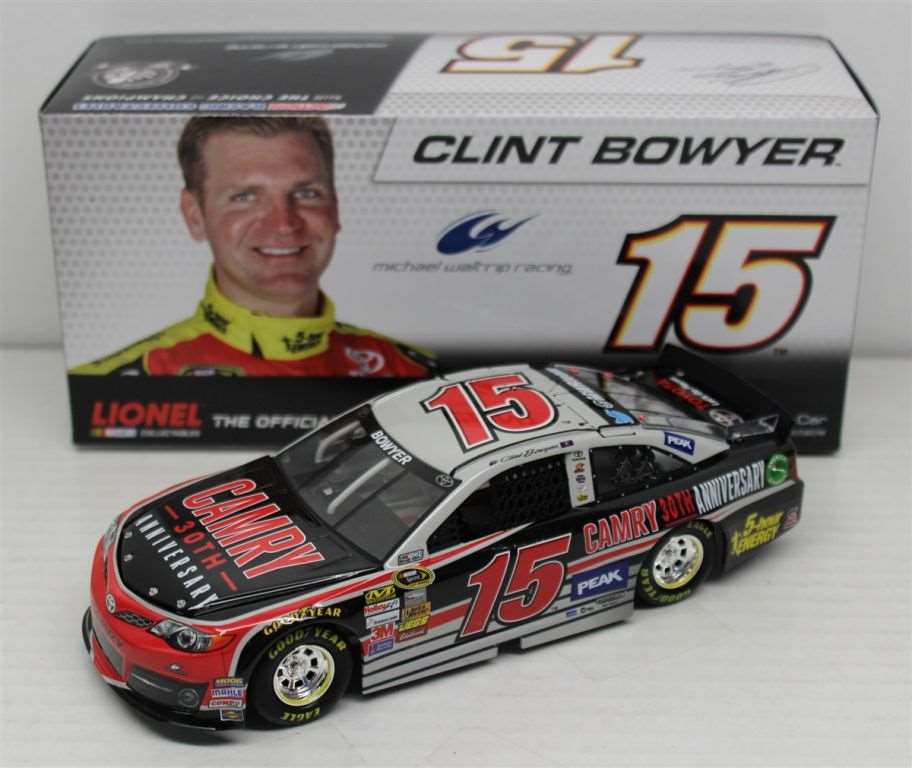 AUTOGRAPHED - Clint Bowyer 2013 #15 store Camry 30th Anniversary 1/24 Scale Diecast