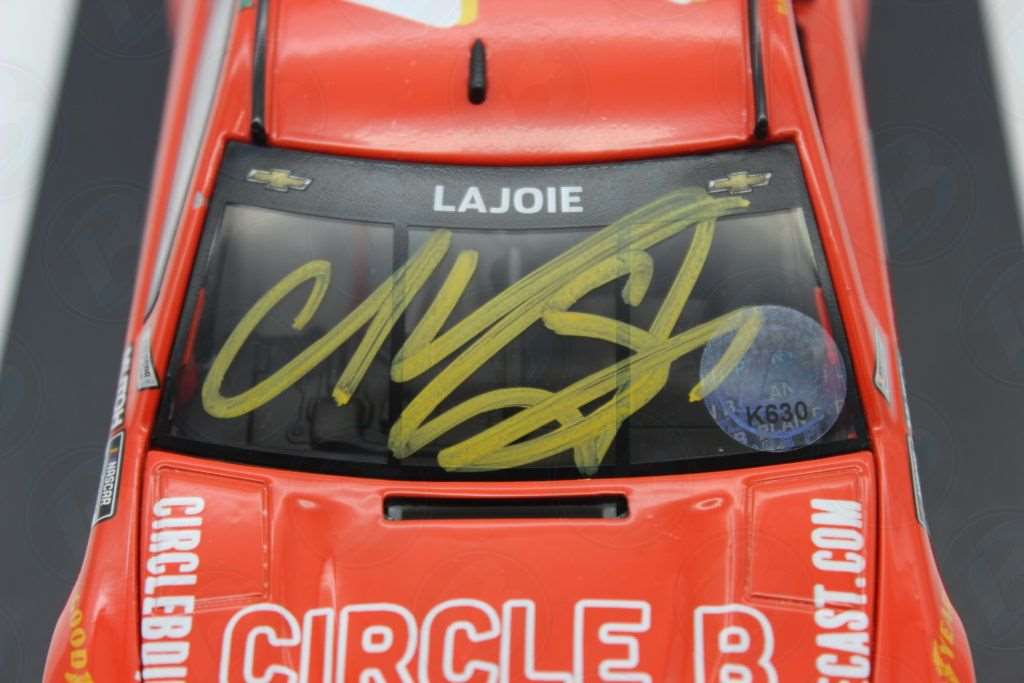 Corey LaJoie Autographed 2021 Circle B Diecast / Stroker Ace Tribute 1: ...