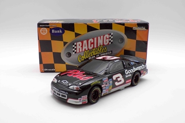 Dale Earnhardt 1997 GM Goodwrench Plus 1:24 Racing Collectables Diecast Bank Dale Earnhardt 1997 GM Goodwrench Plus 1:24 Racing Collectables Diecast Bank