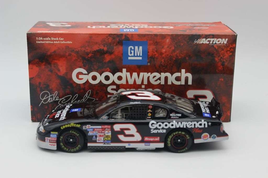 NASCAR Dale Earnhardt GM Goodwrench newest Service Plus Wrangler Jeans 1.24 Scale Dieca