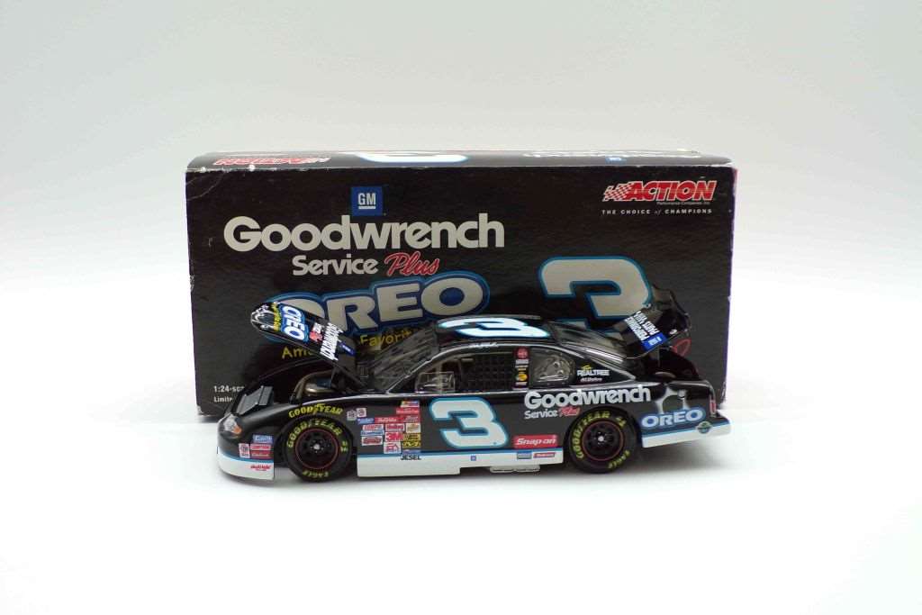 Nascar Collection Lot of 2 Dale shops Earnhardt Goodwrench Service Plus Oreo & 25th An