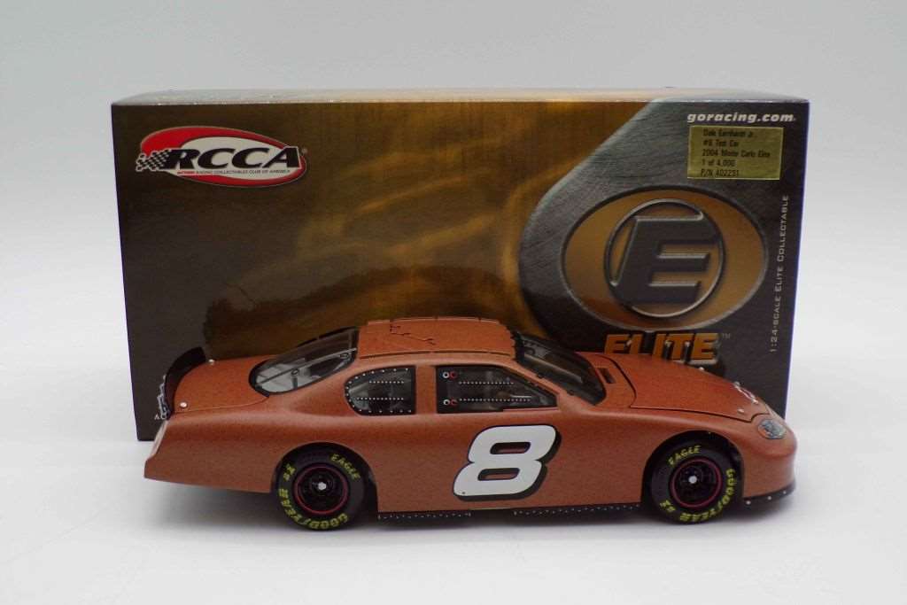 Dale Earnhardt Jr RCCA / Action offers Elite 1/24 2004 Monte Carlo #8 Test Car 1/4000