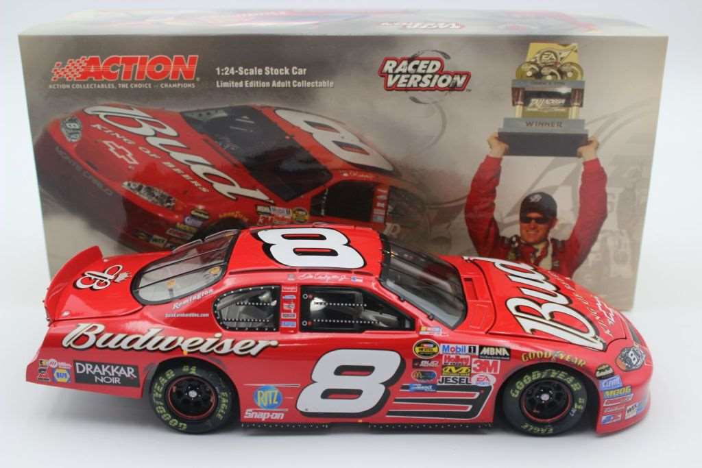 Nascar Dale Earnhardt Jr selling Budweiser / Talladega Win / Raced Version 1.24 Scale Di