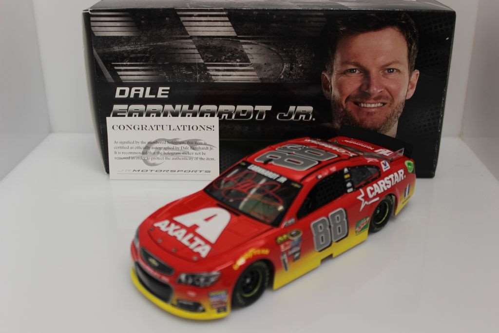 Dale Earnhardt Jr. 2016 Autographed Axalta Coating Systems / Car Star 1 ...