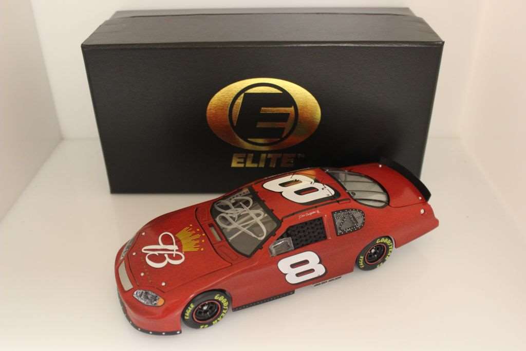 Dale Earnhardt Jr. Autographed 2003 Budweiser Test Car 1:24 Nascar ...