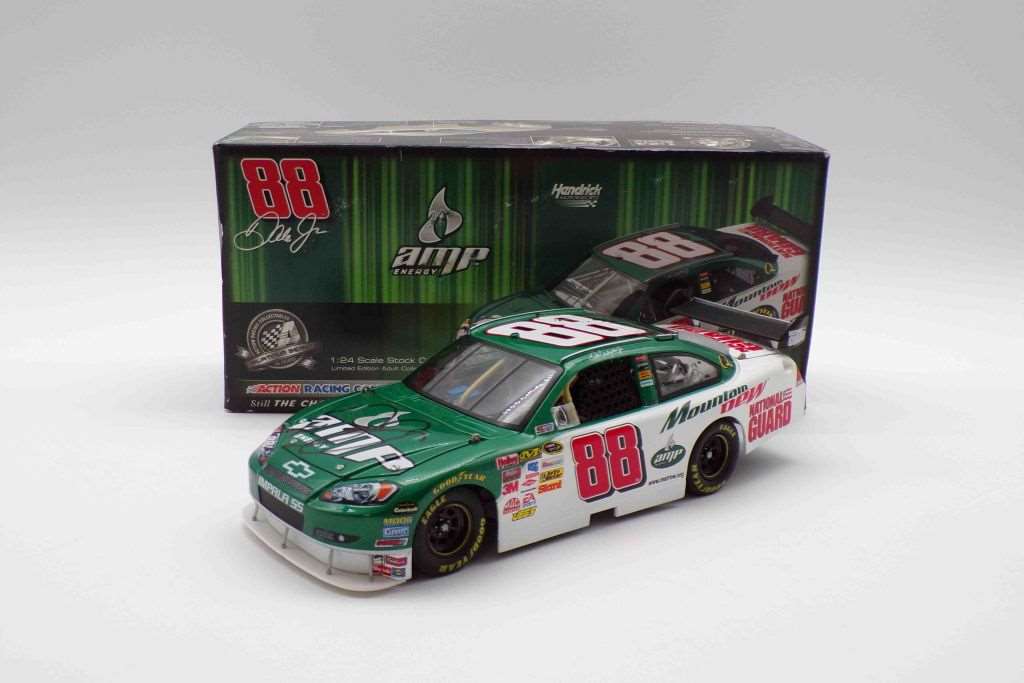 Dale Earnhardt Jr. Autographed 2008 #88 AMP Energy / Mountain Dew 1:24  Nascar Diecast