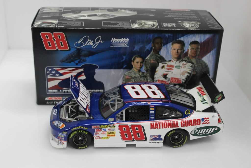 Dale Earnhardt Jr Autographed 2008 National Guard Salute the