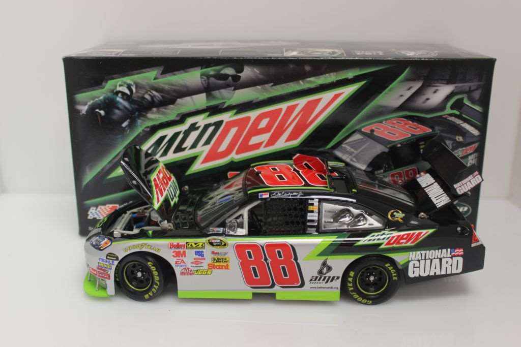 Dale Earnhardt Jr Autographed 2009 Mountain Dew 1:24 Nascar Diecast