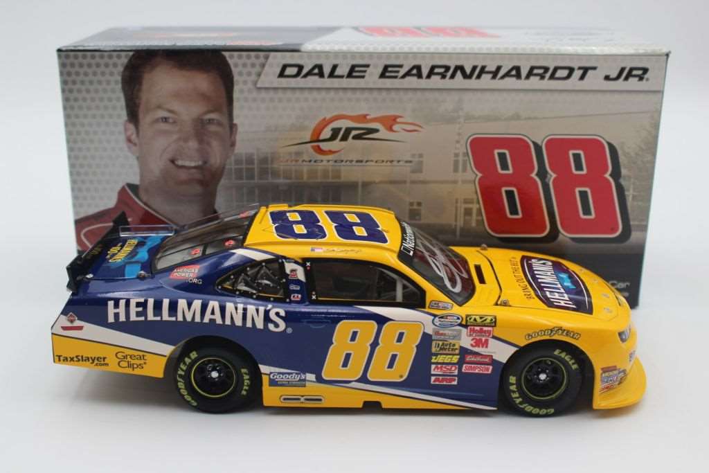 Dale Earnhardt Jr. Autographed 2013 Hellmann's 1:24 Nascar Diecast