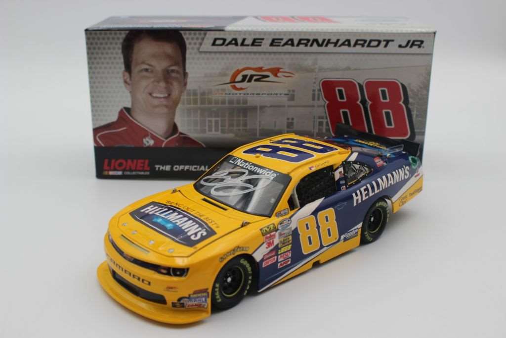 Dale Earnhardt Jr. Autographed 2013 Hellmann's 1:24 Nascar Diecast