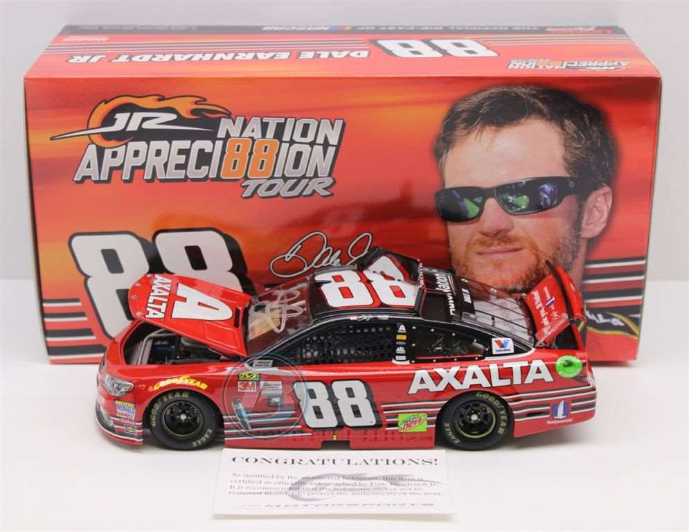 dale earnhardt jr signed diecast