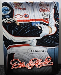 Dale Earnhardt Sr 1998 " Heart Of A Legend " Numbered Collectors Plate 6.5" X 6.5" NASCAR, DIECAST, TRINKET, GLASSWARE, STICKER, RC, DALE, EARNHARDT, JEFF GORDON, GORDON, DISCOUNT, CLEARANCE, HENDRICKS,