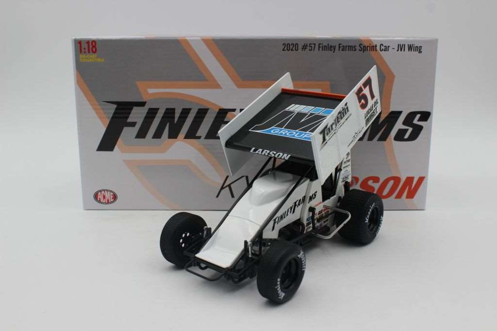 Kyle Larson 2020 Finley Farms JVI Wing #57 1:18 Sprint Car Diecast