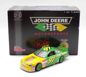** Damaged See Picture** Chad Little 1999 FFA / John Deer 1:24 Racing Champions Diecast w/ Stand ** Damaged See Picture** Chad Little 1999 FFA / John Deer 1:24 Racing Champions Diecast w/ Stand