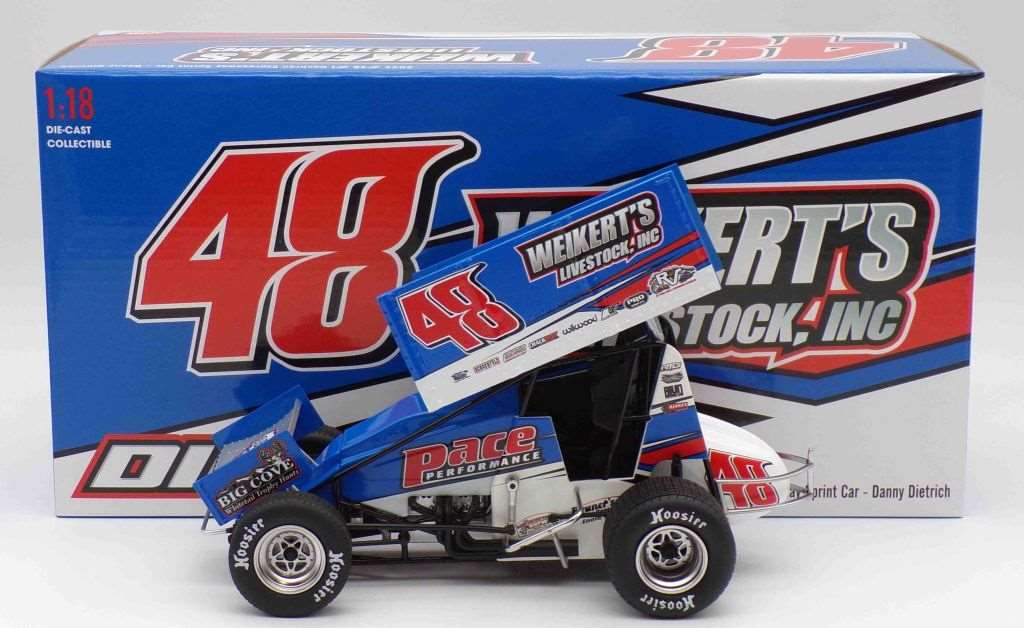 Sprint car best sale diecast 1 24