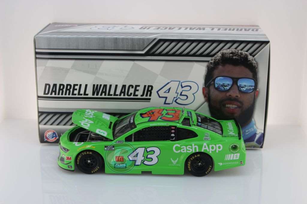 DARRELL BUBBA WALLACE JR Signed Diecast - FIRST NASCAR CAR /100 - Gibbs - outlets W/COA