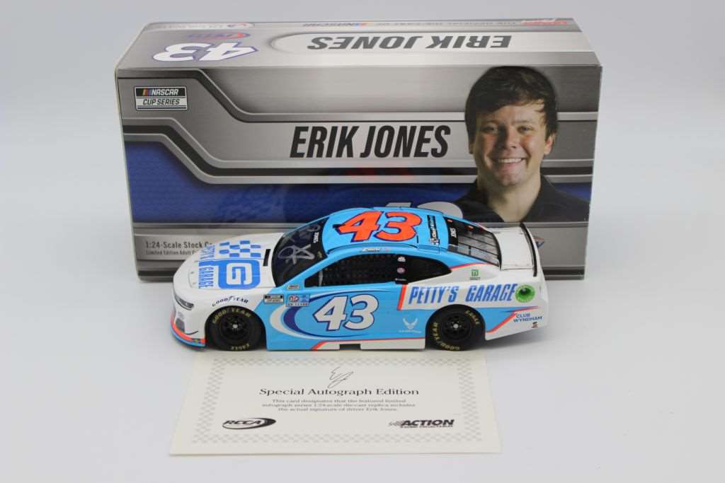 Erik Jones 1/24 signed 2024