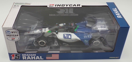 Graham Rahal / Rahal Letterman Lanigan Racing, #15 Fifth Third - NTT IndyCar Series 1:18 Scale IndyCar Diecast Graham Rahal, 2024,1:18, diecast, greenlight, indy