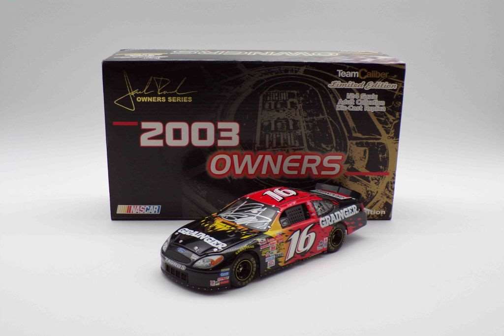 Grainger 16 2003 Die Cast deals Cars Autographed