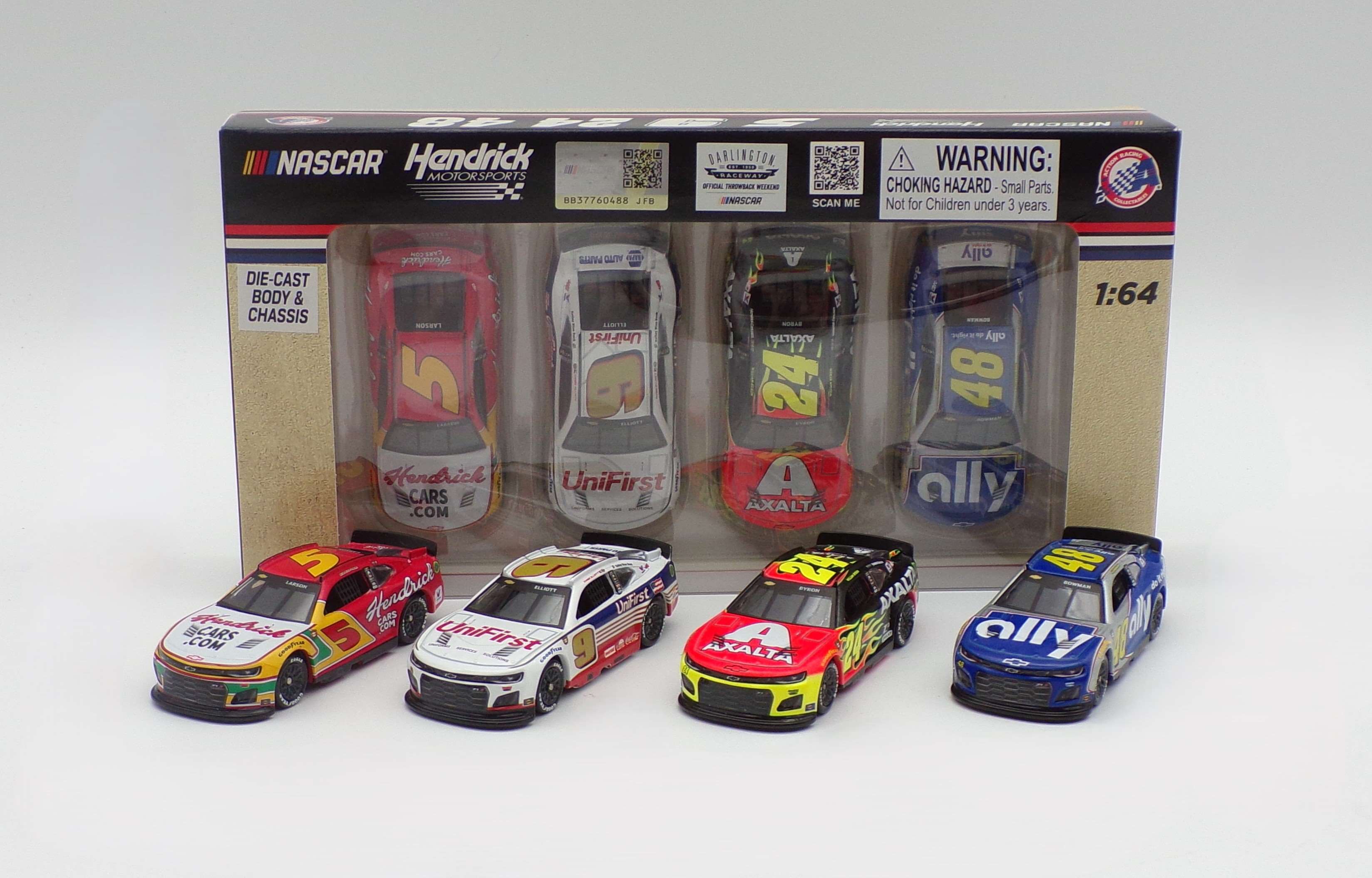 Set of 4, 1/64 newest Roush Racing Diecast Cars