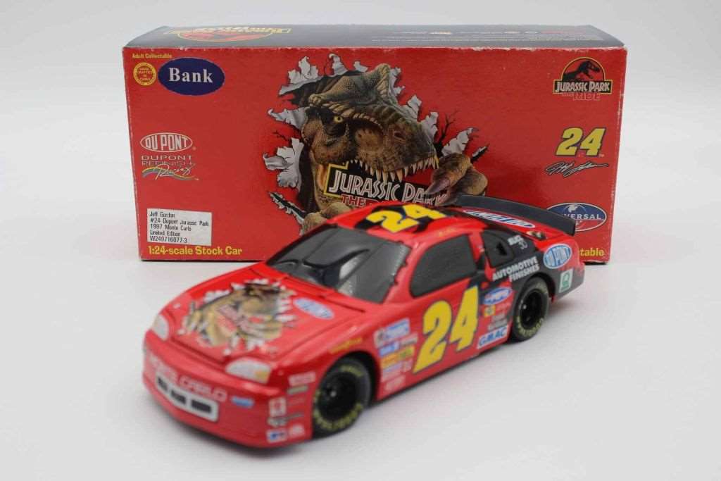 Jeff Gordon 1997 Jurassic Park 1:24 outlets Scale Diecast