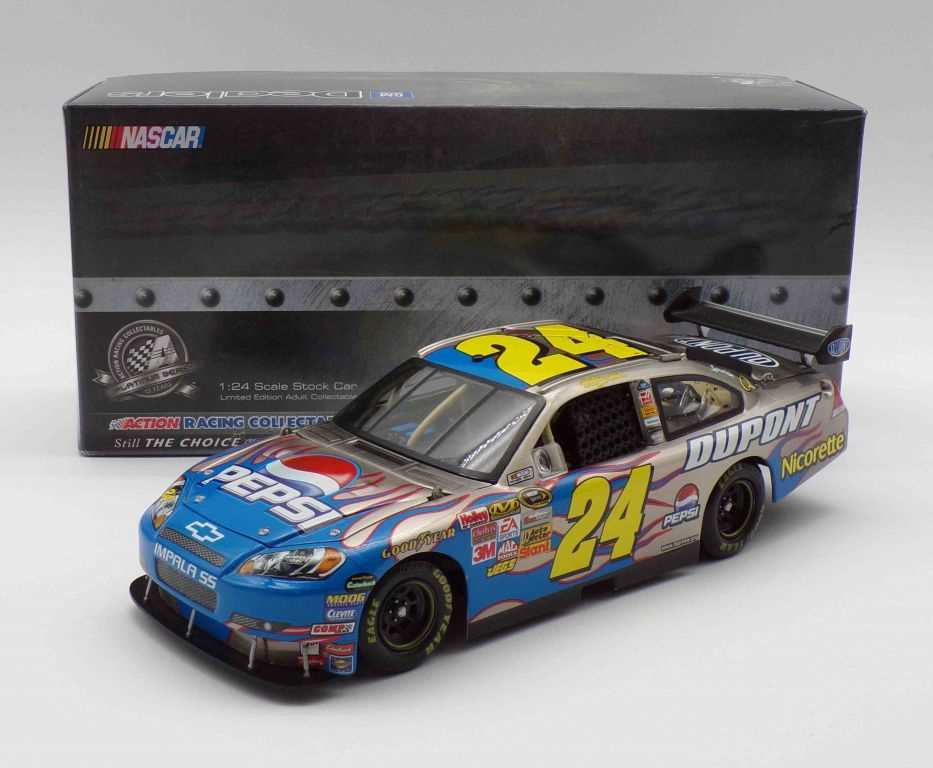 Jeff Gordon 2008 Pepsi Brushed Metal 1:24 Nascar Diecast