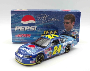 Jeff Gordon Autographed 2003 Pepsi / Talladega 1:24 Nascar Diecast Jeff Gordon Autographed 2003 Pepsi / Talladega 1:24 Nascar Diecast