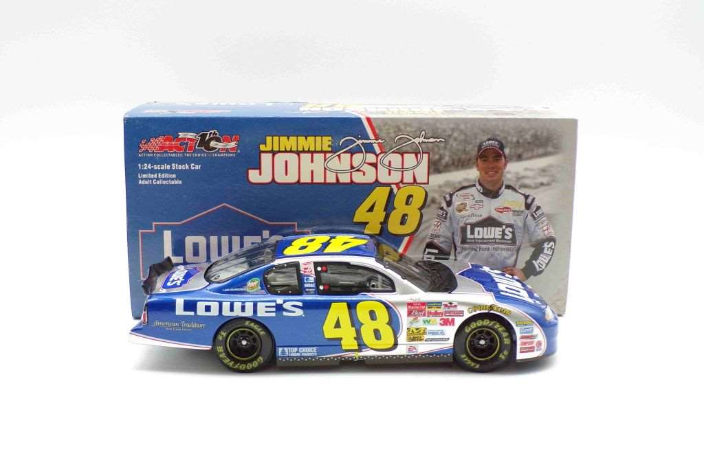 Jimmie Johnson 2002 Lowe's 1:24 Nascar Diecast