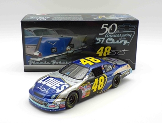 Jimmie Johnson 2007 #48 Lowes 57 Chevy 1:24 Nascar Diecast Jimmie Johnson 2007 #48 Lowes 57 Chevy 1:24 Nascar Diecast