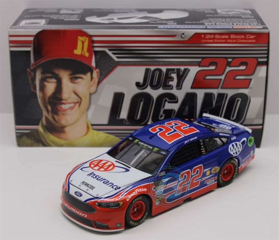 Joey Logano 2018 AAA 1:24 Nascar Diecast